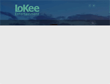 Tablet Screenshot of lokeeentertainment.com